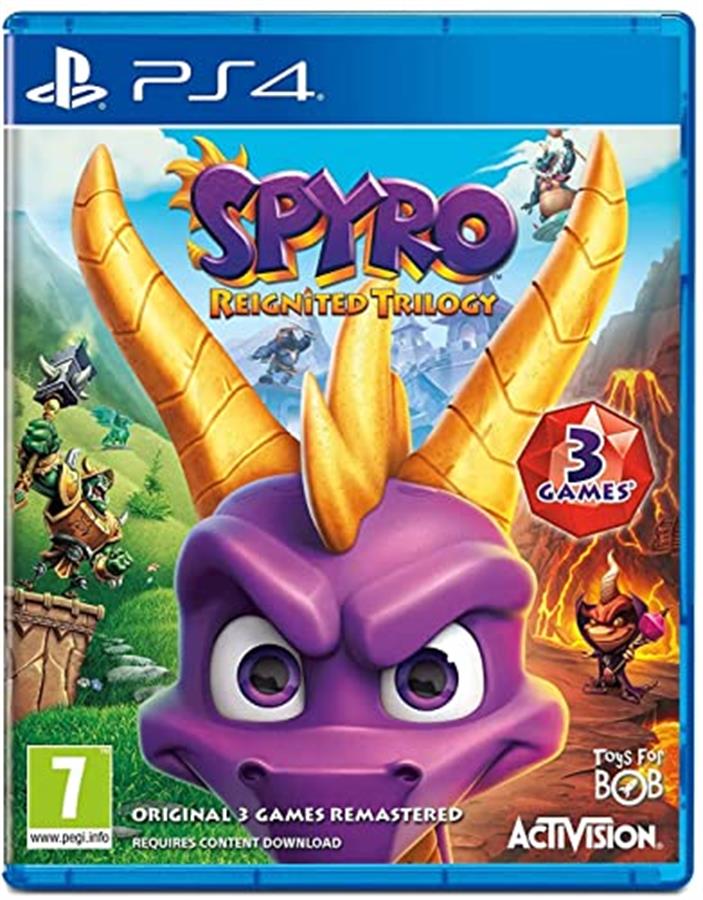Spyro Reignited Trilogy PS4 Fisico SEMINUEVO