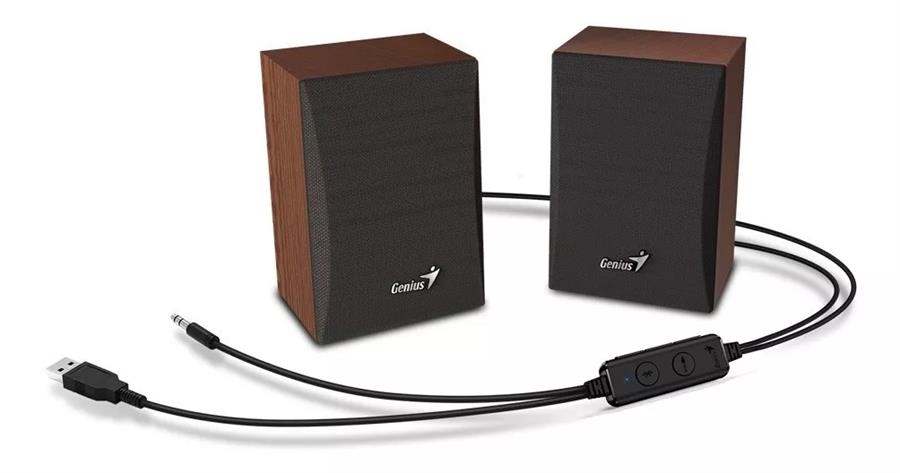 Parlante Genius SP-HF380 USB BT Wood