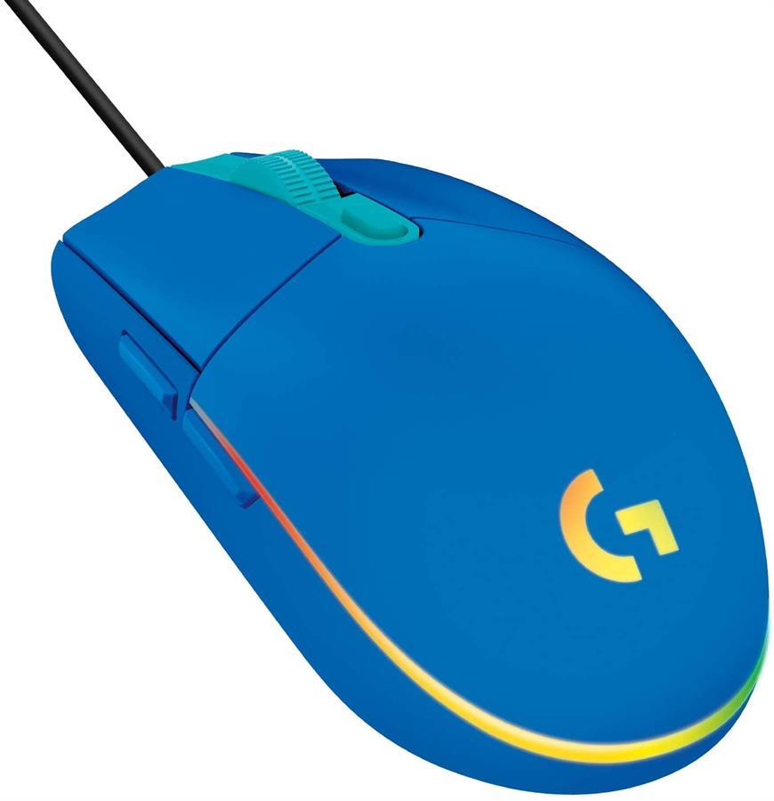 Mouse Logitech G203 Lightsync Blue