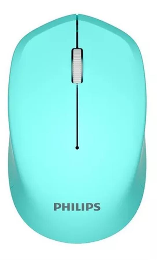 Mouse Philips M344 USB Wireless Light Blue