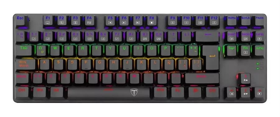 Teclado TDagger Bora TGK313 Rainbow BLUE MEC TKL