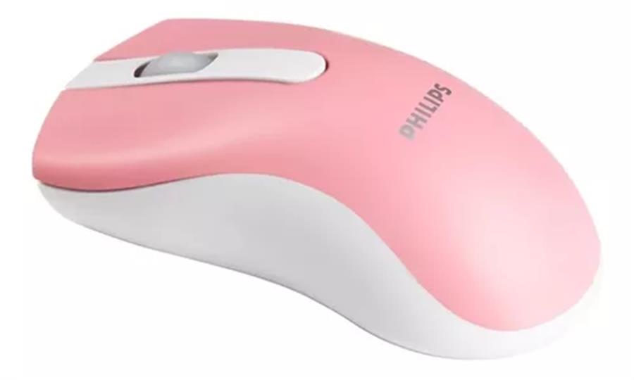 Mouse Philips M211 USB Wireless Pink