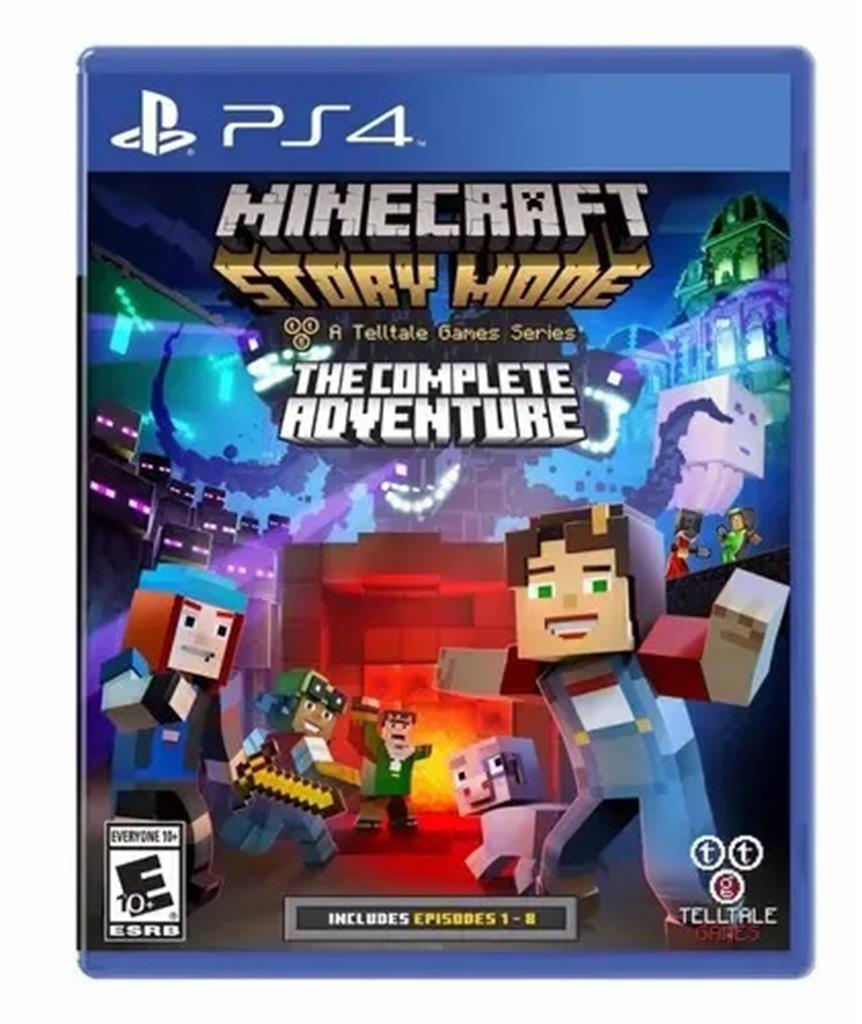 Minecraft Story Mode Aventura Completa PS4 Fisico SEMINUEVO