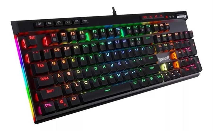 Teclado Redragon Vata Pro K580 RGB Outemu Optico Brown ES MEC