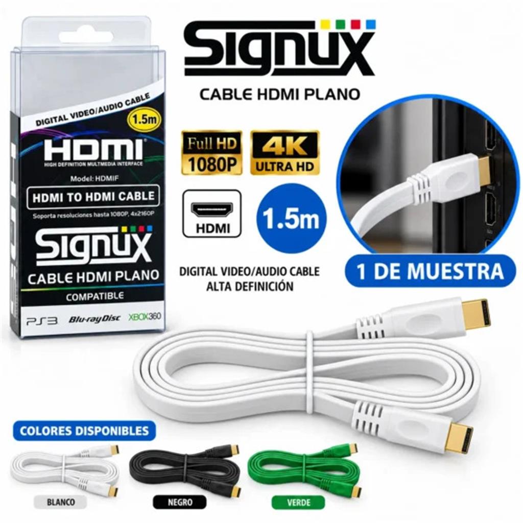 Cable Hdmi 1.5 mts Full Hd 1080P