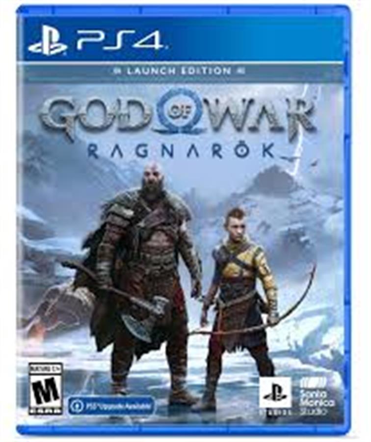 God of War Ragnarok PS4 Fisico SEMINUEVO