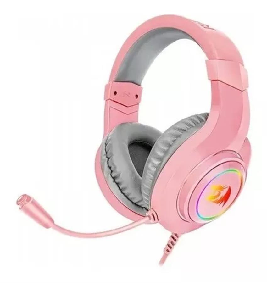 Headset Redragon Hylas RGB H260 Rosa