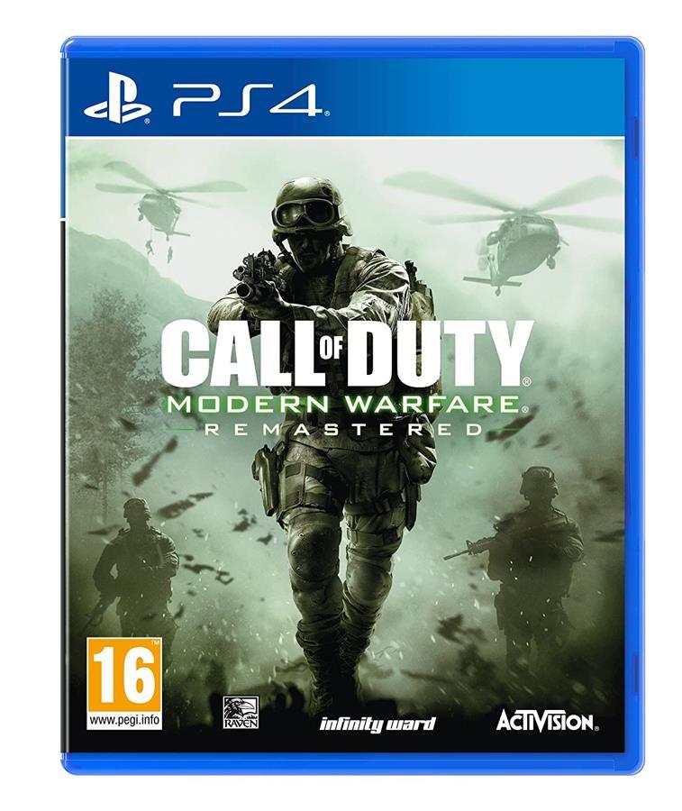 Call of Duty Modern Warfare RESMASTERED PS4 Fisico SEMINUEVO