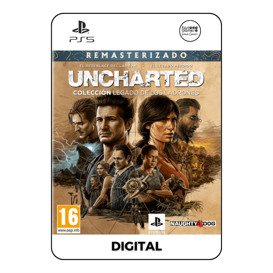 UNCHARTED: Colección Legado de ladrones Digital PS5