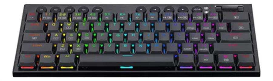 Teclado Redragon Horus K632 Mini Black Wireless RGB Outemu RED US MEC