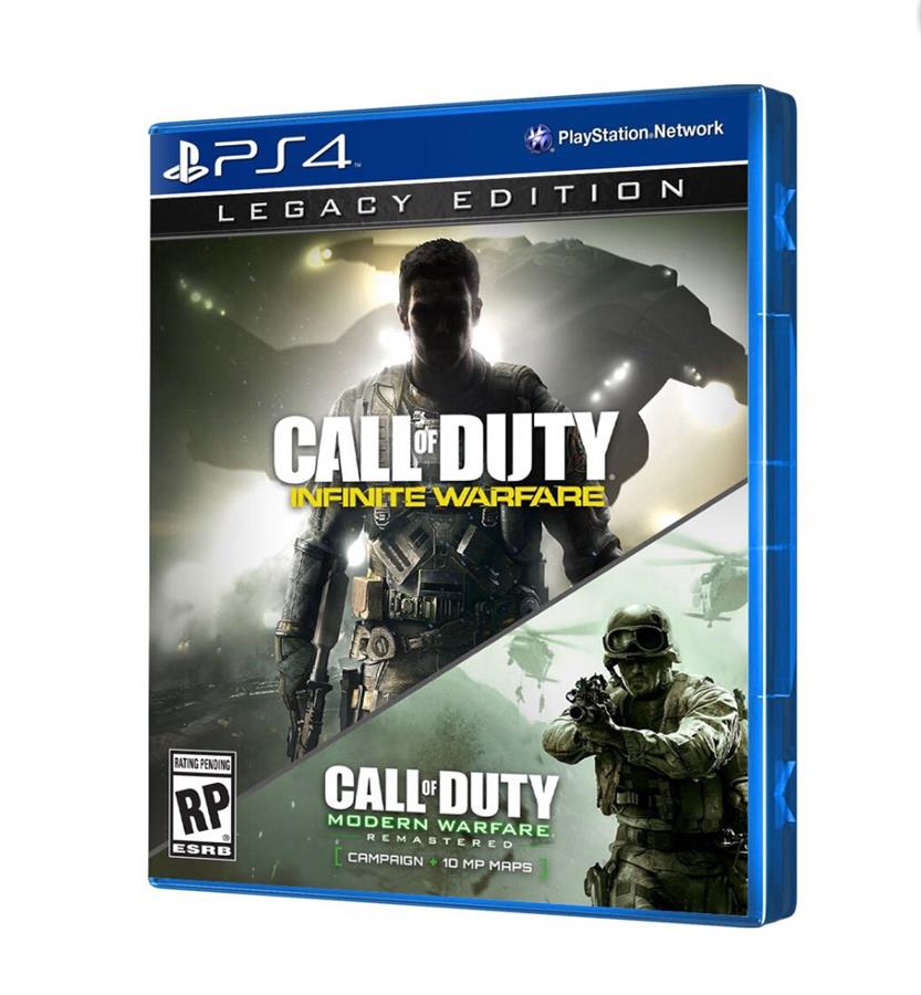 Call Of Duty Infinite Warfare Legacy Edition 2 juegos PS4 Fisico SEMINUEVO