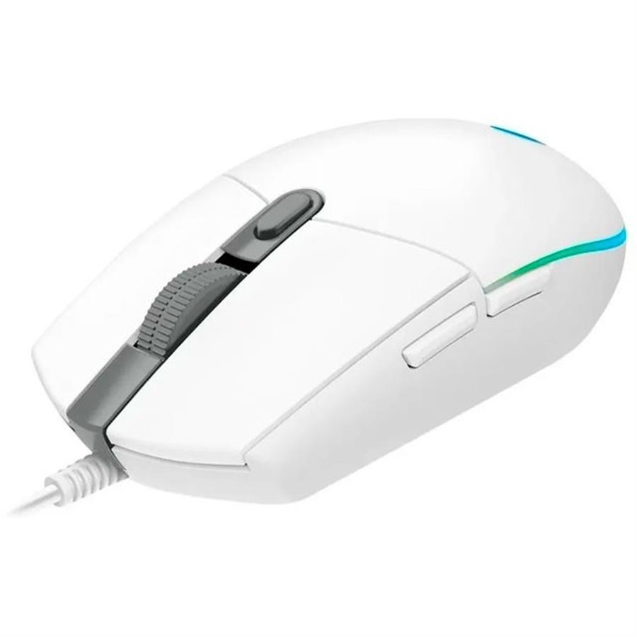 Mouse Logitech G203 Lightsync White