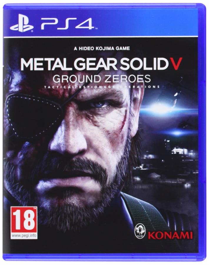 Metal Gear Solid IV Ground Zeroes PS4 Fisico SEMINUEVO