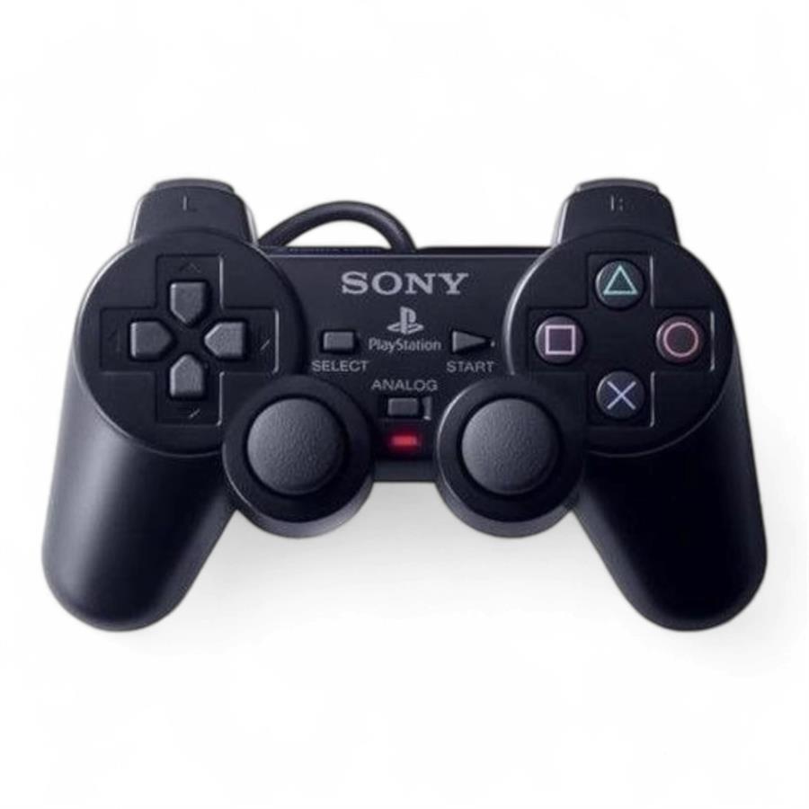Joystick Playstation Dualshock 2 Black PS2 Alternativo