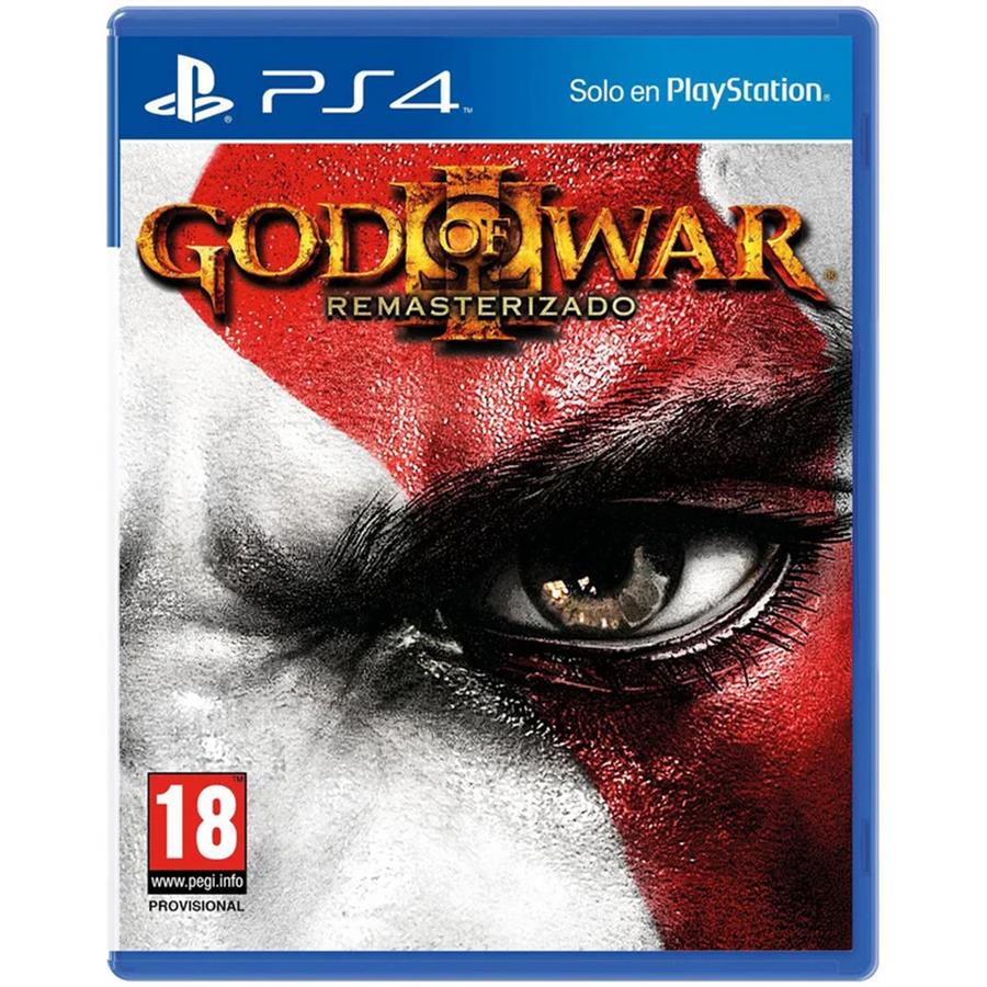 God Of War III Remasterizado  PS4 Fisico SEMINUEVO