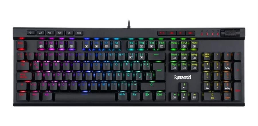 Teclado Redragon Vata Pro K580 RGB Outemu Optico Brown ES MEC