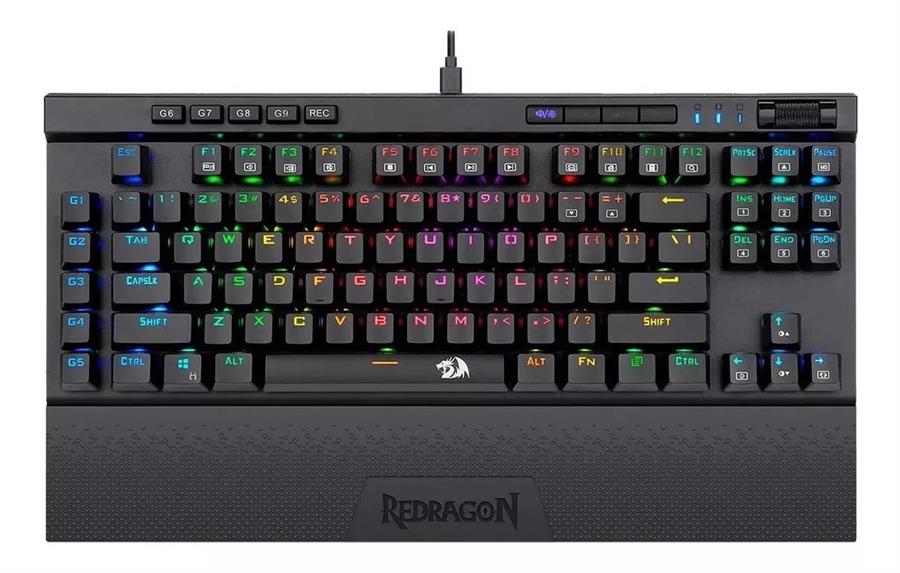 Teclado Redragon Magic Wand Pro K587 RGB Outemu Red ES