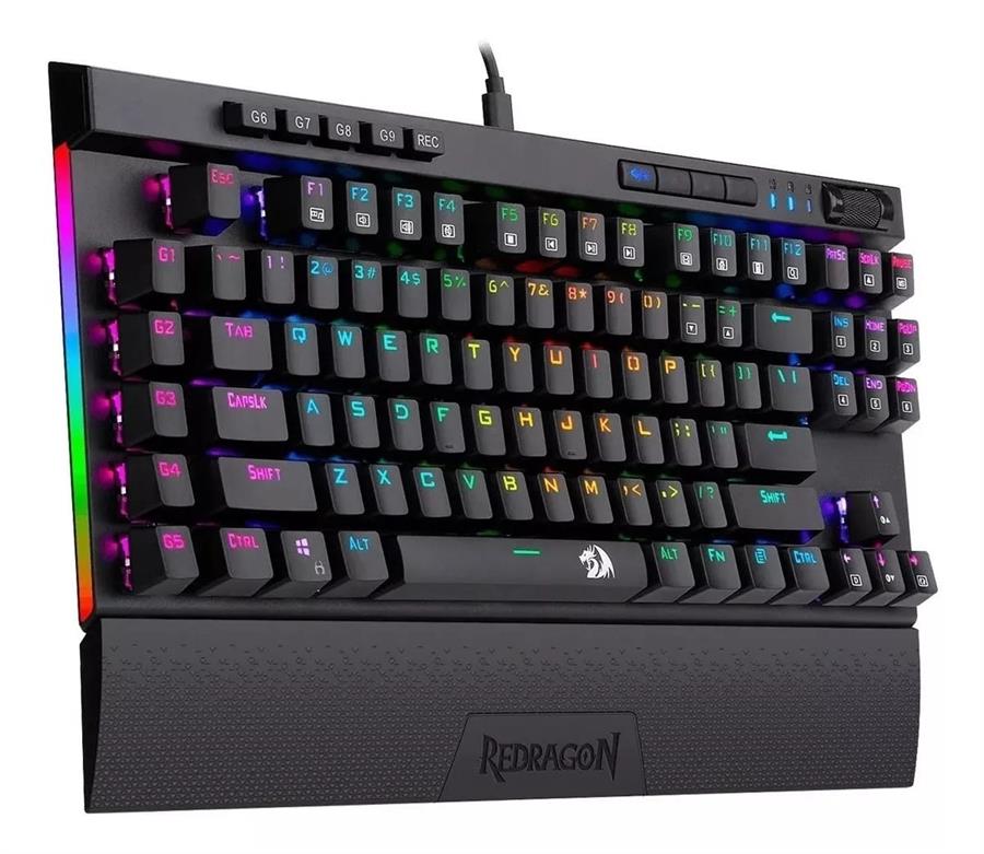 Teclado Redragon Magic Wand Pro K587 RGB Outemu Red ES