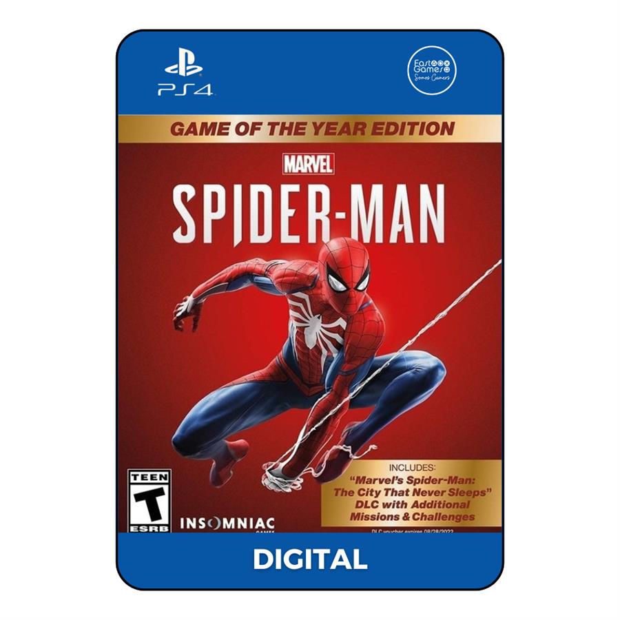 Spider-Man Digital PS4