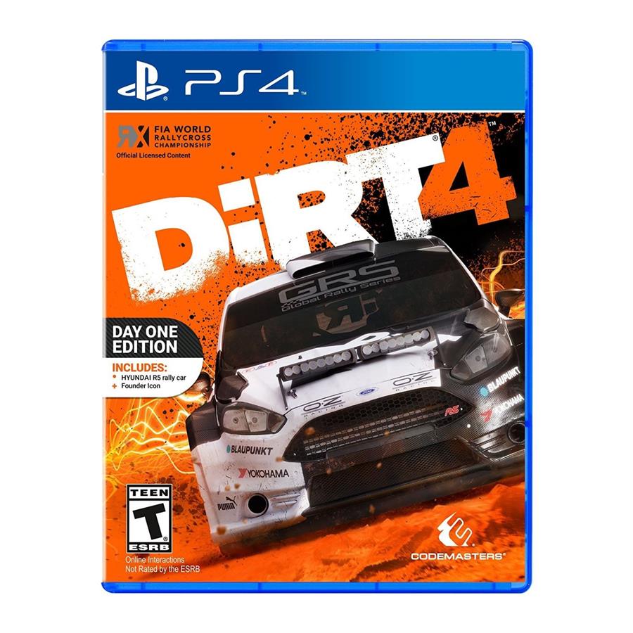 DIRT4 PS4 Fisico SEMINUEVO