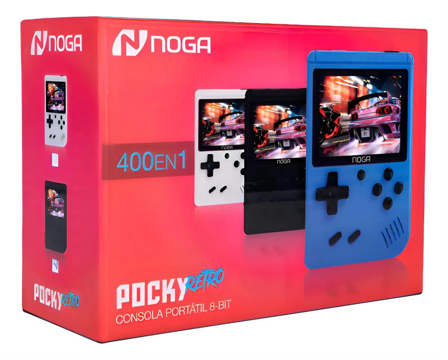 Consola retro portable Noga Pocky R8 Red