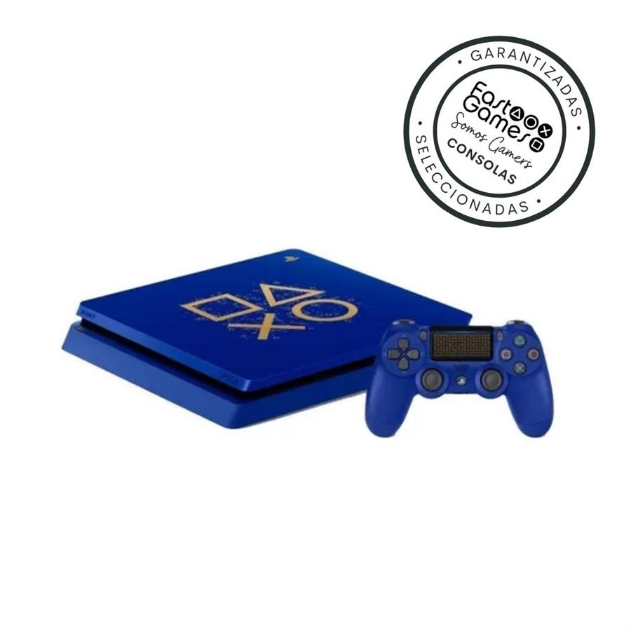 Playstation 4 Edicion Limitada Days of Play Seminueva PS4 Slim 1TB