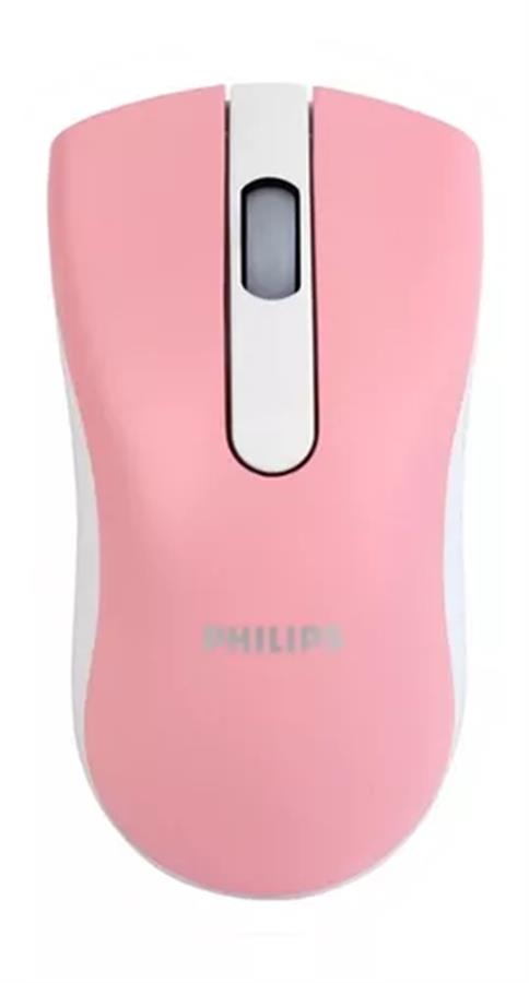 Mouse Philips M211 USB Wireless Pink