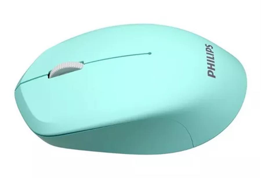 Mouse Philips M344 USB Wireless Light Blue