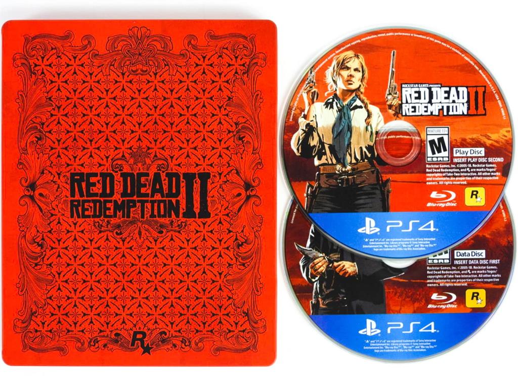 Red dead redempton 2 EDICION ESCIAL STEELBOOK PS4 Fisico NUEVO