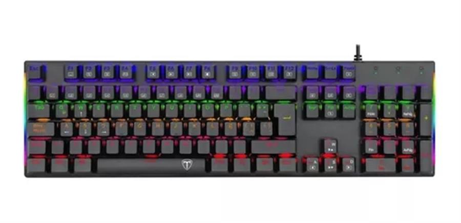 Teclado Dagger Naxos TGK310 Rainbow BLUE MEC