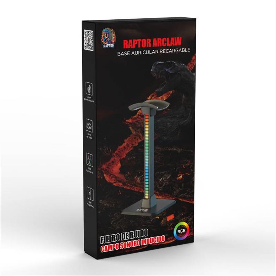 Stand Base Headset Raptor Arclaw RGB