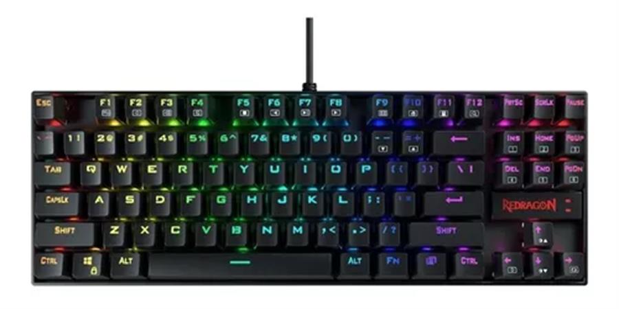 Teclado Redragon Kumara K552 RGB Outemu RED ES MEC