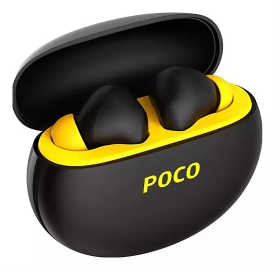 Xiaomi Auricular Poco Pods Negro c/amarillo